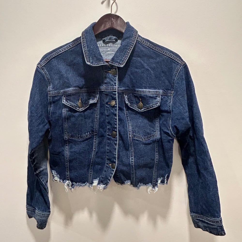 Aeropostale medium blue‎ denim jacket